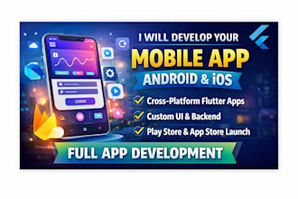 create flutter mobile apps