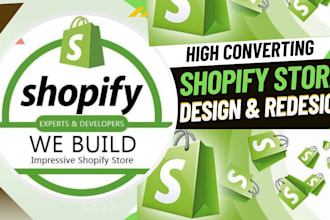 create and rebuild your shopify store