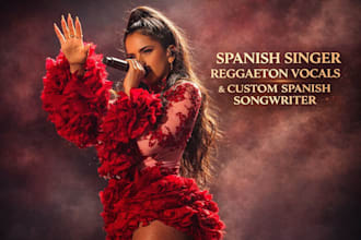 be your pro spanish songwriter vocalist latin pop reggaeton urban female rapper
