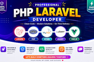 provide laravel experts and custom dashboard solutions