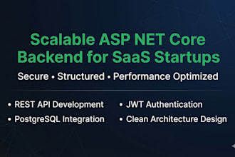 build scalable asp net core rest API for your startup
