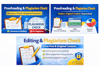 proofread and correct grammar, spelling, and punctuation