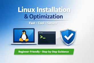 install and optimize linux for old laptops safely