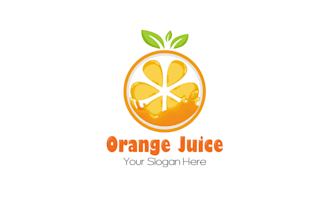 create attractive and imagination juice logo design