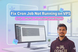 fix cron job not running on vps, server or production