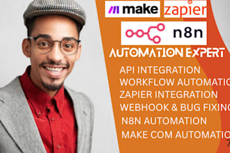 n8n automation ai automation n8n api integration n8n rag agent n8n expert zapier