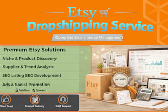 etsy SEO and drop shipping for high profit