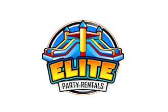 create exclusive and marvelous bounc house logo design
