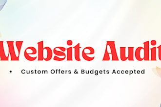 do a website UX audit and provide actionable improvements