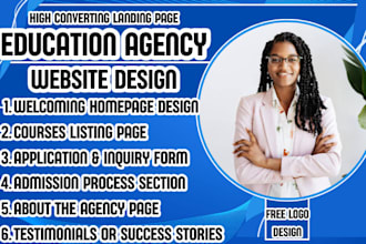 student recruitment website education agency website enrollment website design