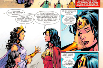 design characters and comic books
