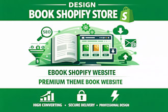 design book shopify store ebook shopify website premium theme book website