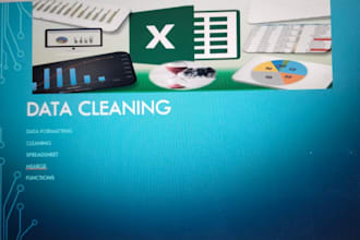 clean excel data, split, merge, formatting remove duplicates