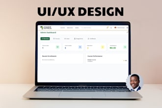 design and develop modern web applications with UI UX