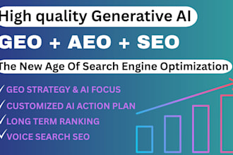 do aeo GEO ai SEO optimization to rank your website on google and ai search