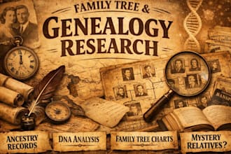 do US and UK genealogy family research for your ancestors