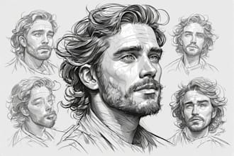 make a portrait sketch for you