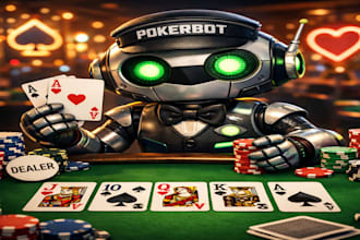 develop poker bot, telegram bot for data scrapping, web data extraction revenue