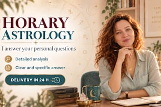 answer one specific question using horary astrology