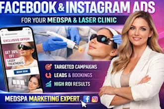 do facebook ads for your medspa website medspa instagram marketing laser clinic