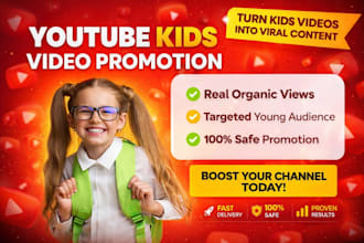 do kids video promotion for youtube kids video promotion with channel marketing