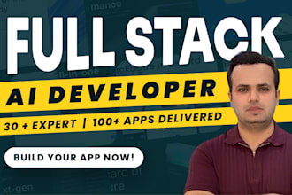 ai software developer ai website development full stack saas developer ai app