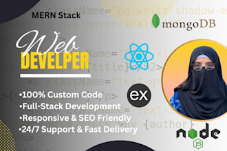build full stack website