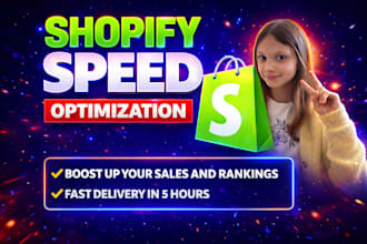 increase shopify speed optimization fix slow store speed boost SEO sales manager