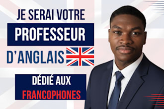 je donne des cours en anglais aux francophones