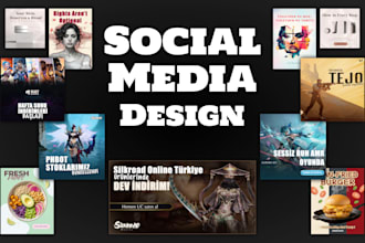 design pro social media posts in photoshop or canva