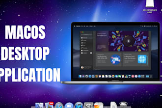 develop macos desktop application, swift developer, xcode, macbook, gui, apple