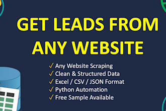 scrape yellow pages for targeted local business leads