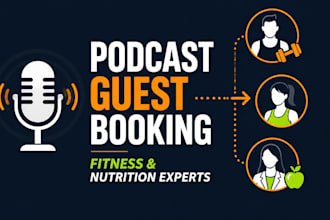 handle podcast guest booking for hosts and experts
