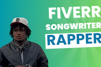 be your pro rap ghostwriter and male rapper