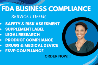 fda label review, nutrition facts, supplement label and product compliance