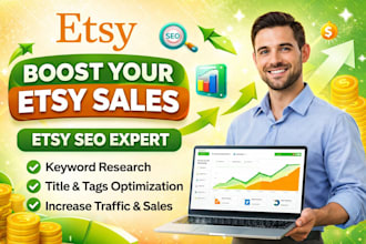 audit and optimize your etsy listing for SEO and conversion