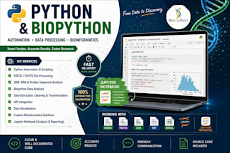 do python scripting automation and bioinformatics tasks