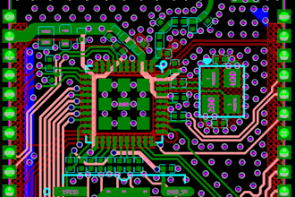 do multilayer pcb design for esp32 with rtc and booster circuit