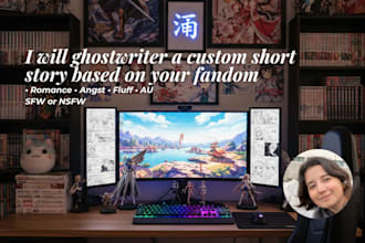 ghostwriter a custom short story based on your fandom