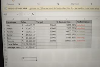 do excel data entry