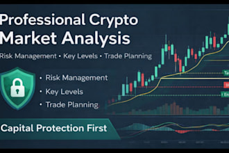 provide professional crypto market analysis and risk management insights