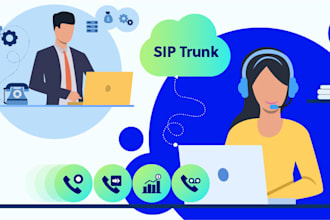setup auto dailer sip trunk and sip trunk provider for outbound and inbound call