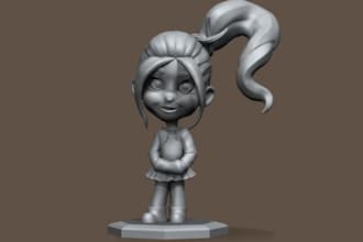 articulated 3daction figure,wall sculpture,fantasy miniature,chibi,nsfw printing