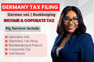 german vat oss bookkeeping income tax corporate tax return for your online shop