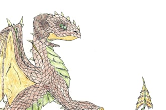 draw any dragon or fantasy creature you want