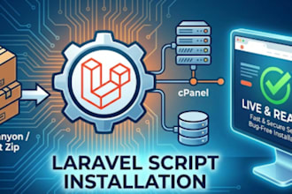 install your laravel php script from codecanyon