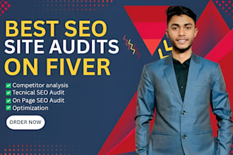 do technical and on page website SEO audit
