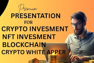 do ai tech presentation, blockchain, nfc, ai metaverse pitch deck powerpoint