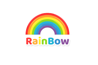 create awesome and gorgeous rainbow logo design