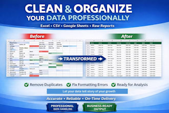 transform raw data into readable insights